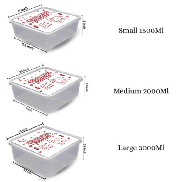Eid ul Adha Meat Boxes - Disposable Pack of 10 for Meat Packaging - Image 3