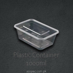 Plastic Container Transparent – 1000ml