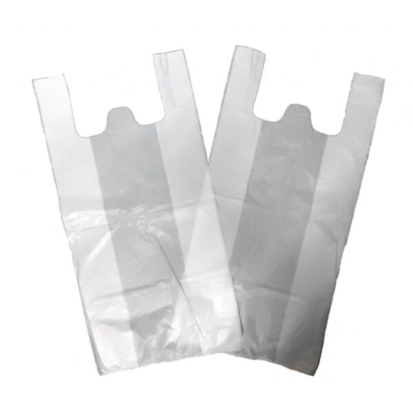HD Transparent Shoppers Plastic Carrier Bags - Image 2